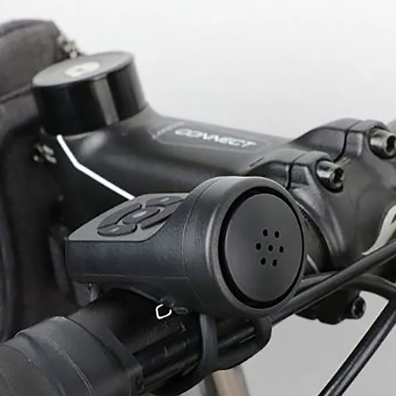 1/2DB Elektronikus Kürt Biztonsági USB Újratölthető Riasztó Horn Kerékpározás Kormány vészharangot Újratölthető Lovaglás