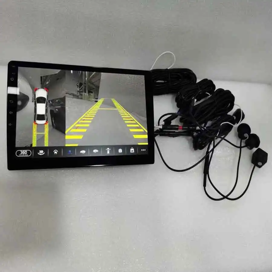360 Panoráma Kamera Carplay 6 GB+128GB Android 11.0 Autós DVD Lejátszó GPS, WIFI, Bluetooth RDS Rádió Suzuki Swift 2017 2018 2019