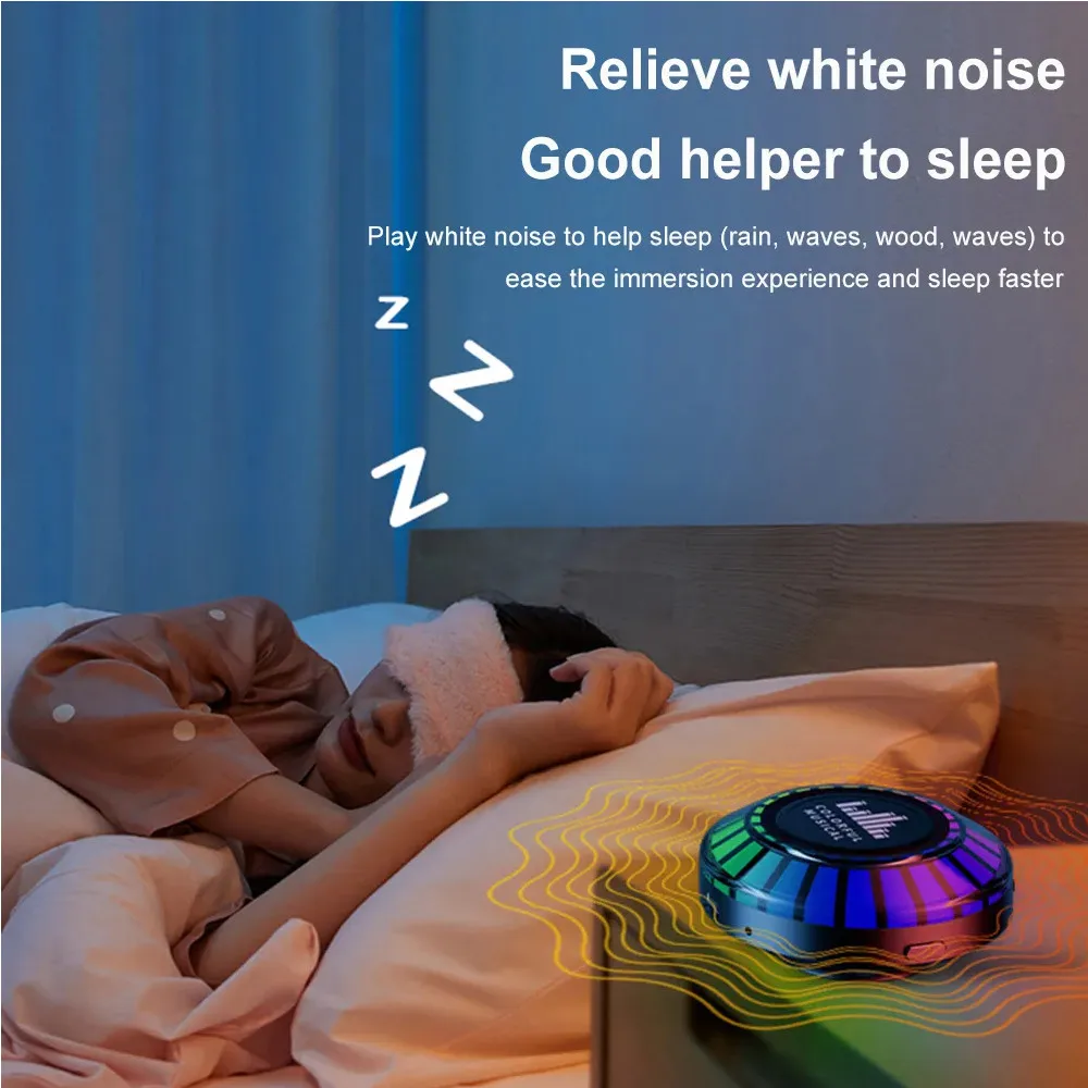 A Bluetooth-kompatibilis Hangszóró APP Ellenőrzési Hangulat Fény, Hang csontvezetéses Hang az Otthoni Világítás