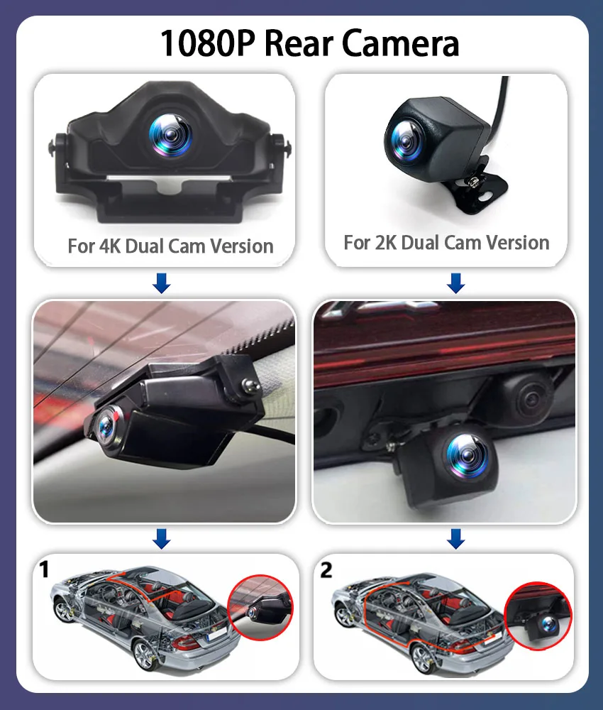 Új! Autó DVR Wifi Videó Felvevő Kamera Fényképezőgép Egyszerű Telepítés A Jaguar E-TEMPÓT R-DINAMIKUS SE 2024 Dashcam,Autó Tartozékok