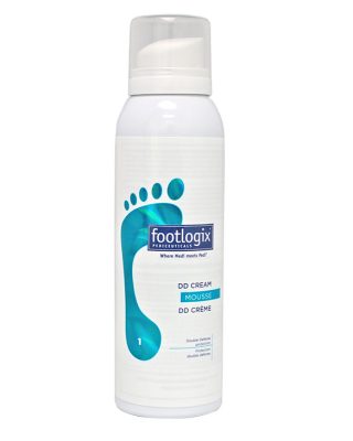 Footlogix 1 DD-vaahtovoide herkälle iholle 125 ml